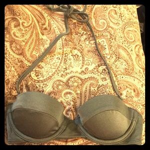 Olive Bustier style bikini top